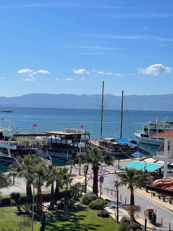 Grand Faik Hotel Cesme Bagian luar foto